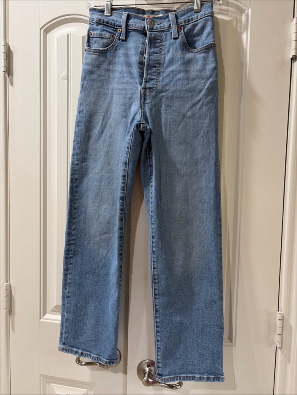 Levi's Classic Light Blue Straight Leg Jeans